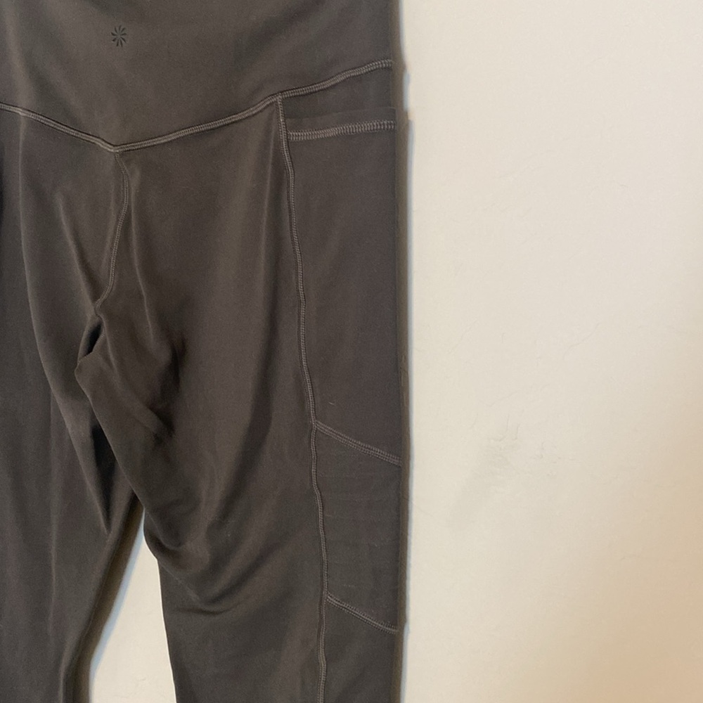Athletica Olive Green Women's Leggings - Picture 3 of 5
